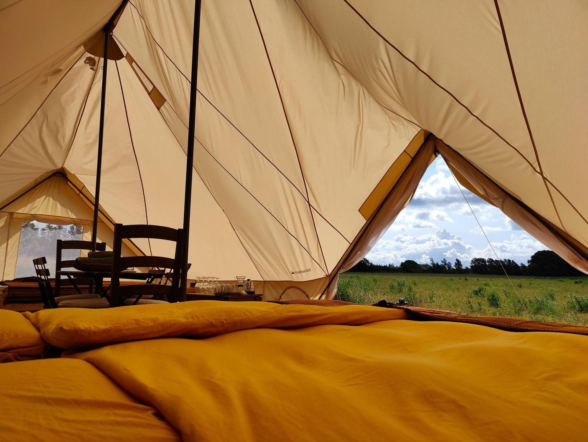 Ostermarie Under Canvas Bornholm מראה חיצוני תמונה