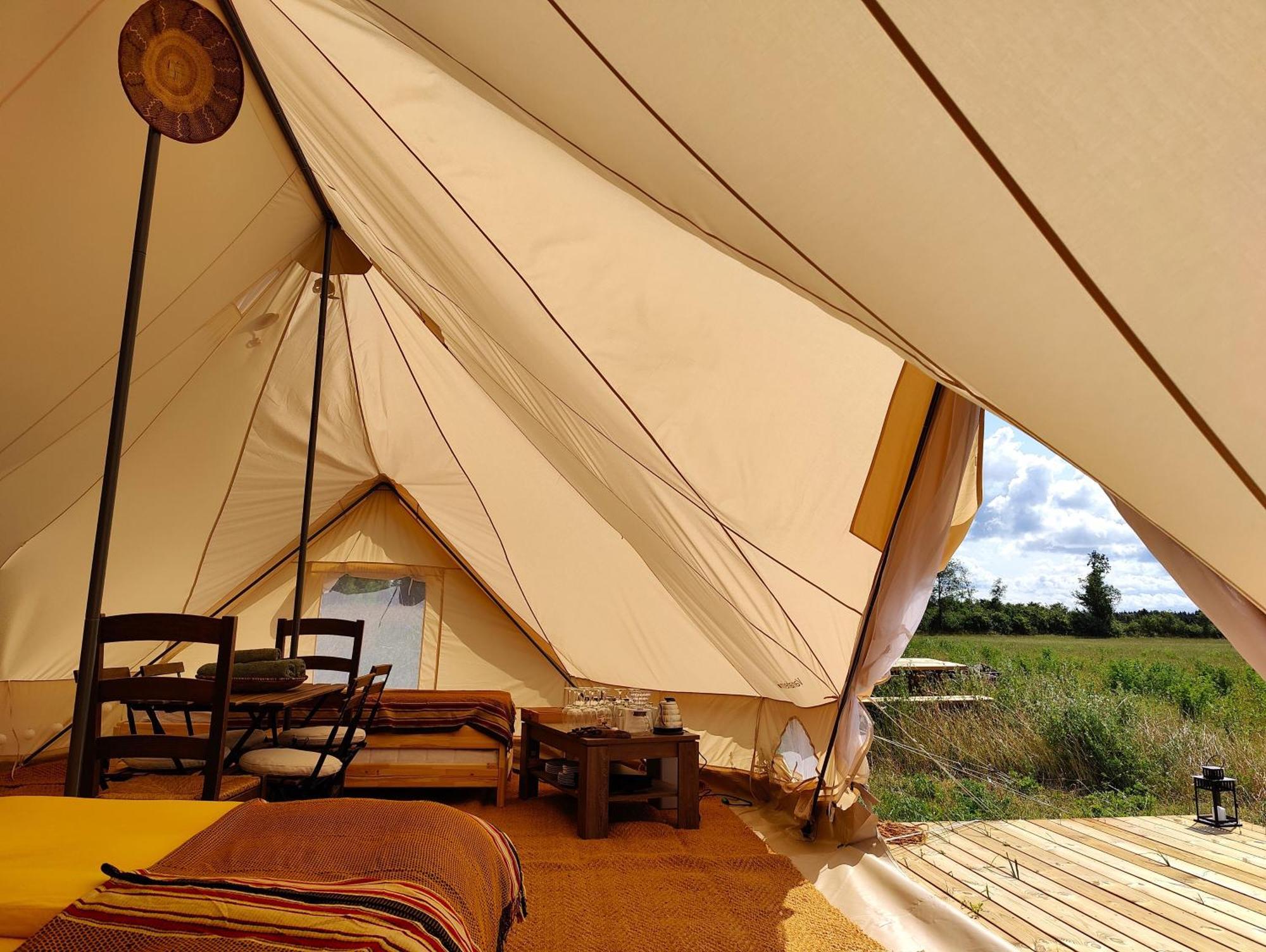 Ostermarie Under Canvas Bornholm מראה חיצוני תמונה