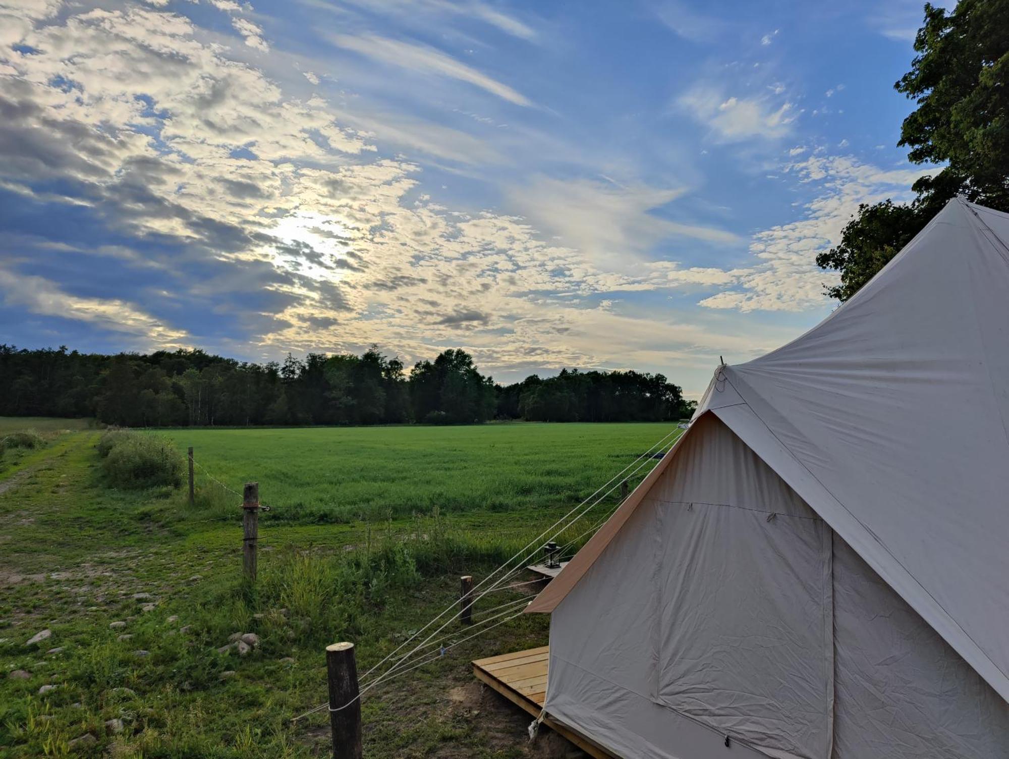 Ostermarie Under Canvas Bornholm מראה חיצוני תמונה